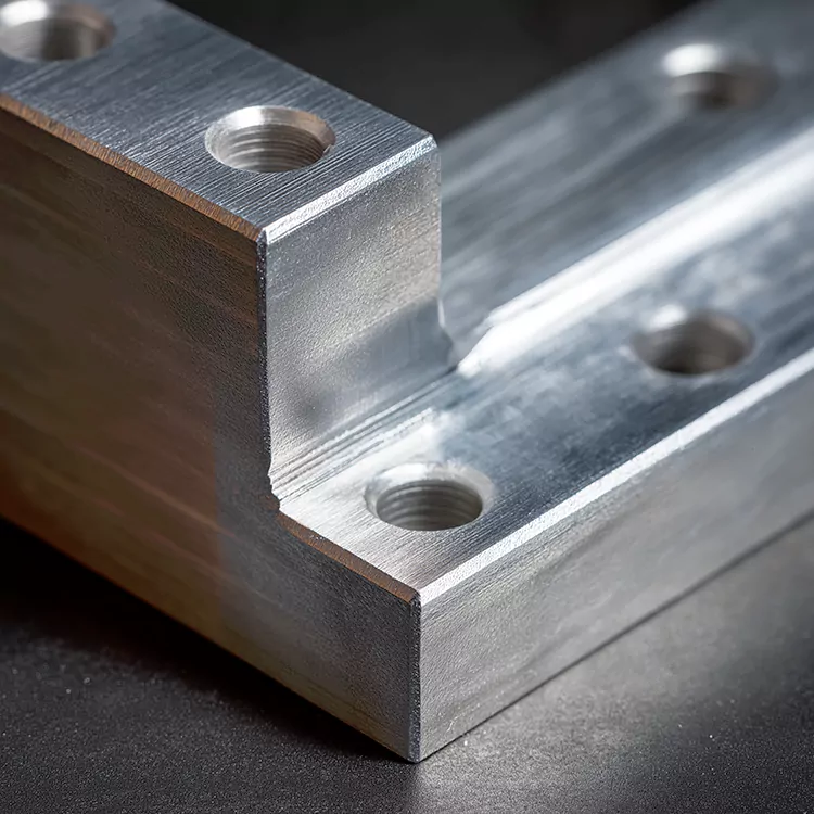Precision aluminium CNC frästa delar